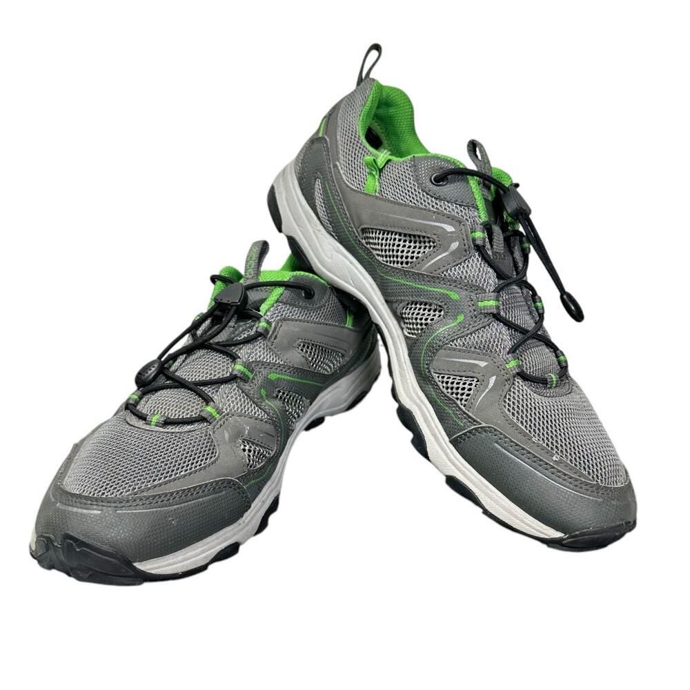 Ecco Terracruise Lt Low Vent Walking Shoes Gray Green Men 11/11.5